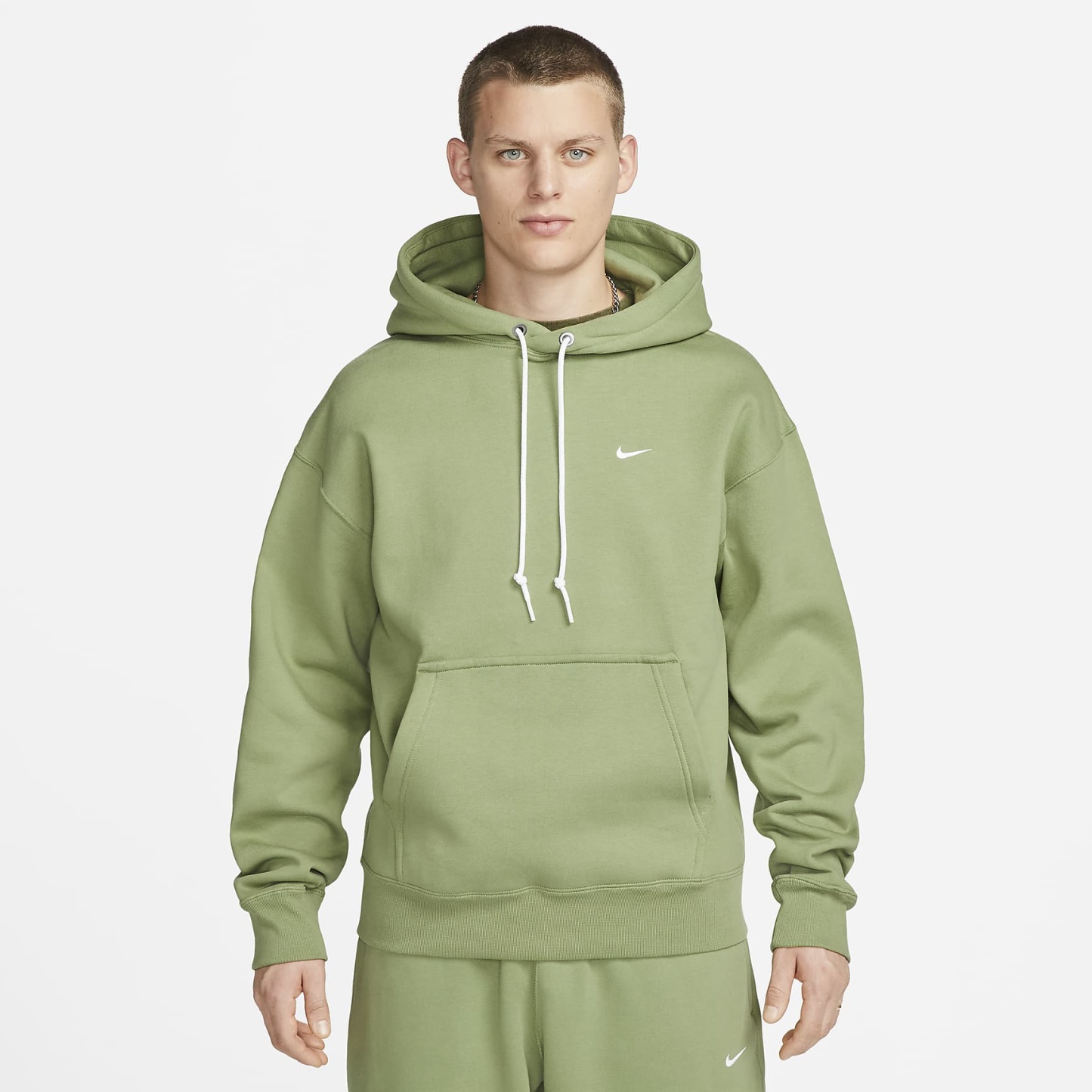 Solo Swoosh - Men's Fleece Pullover Hoodie
