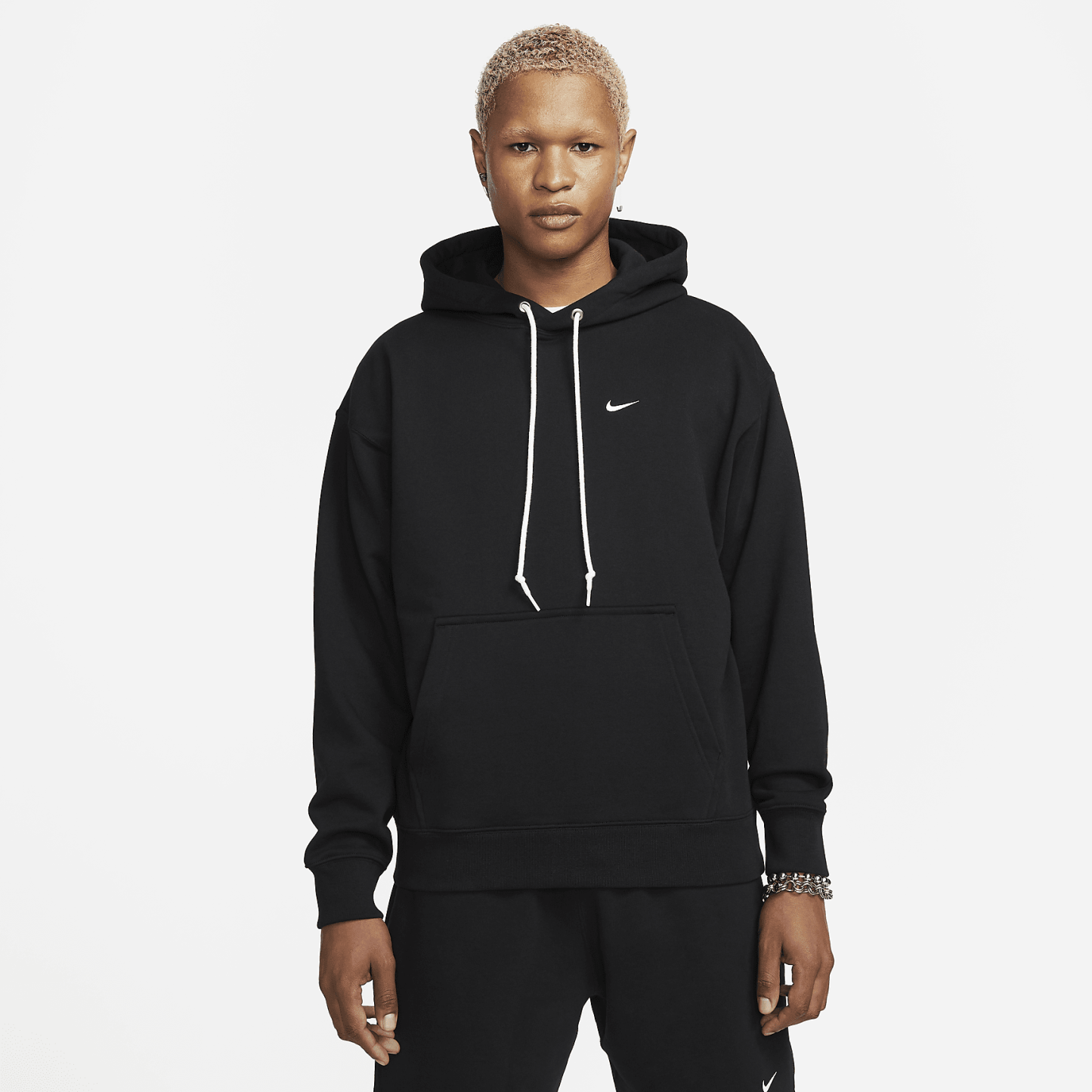 Solo Swoosh - Men's French Terry Pullover Hoodie