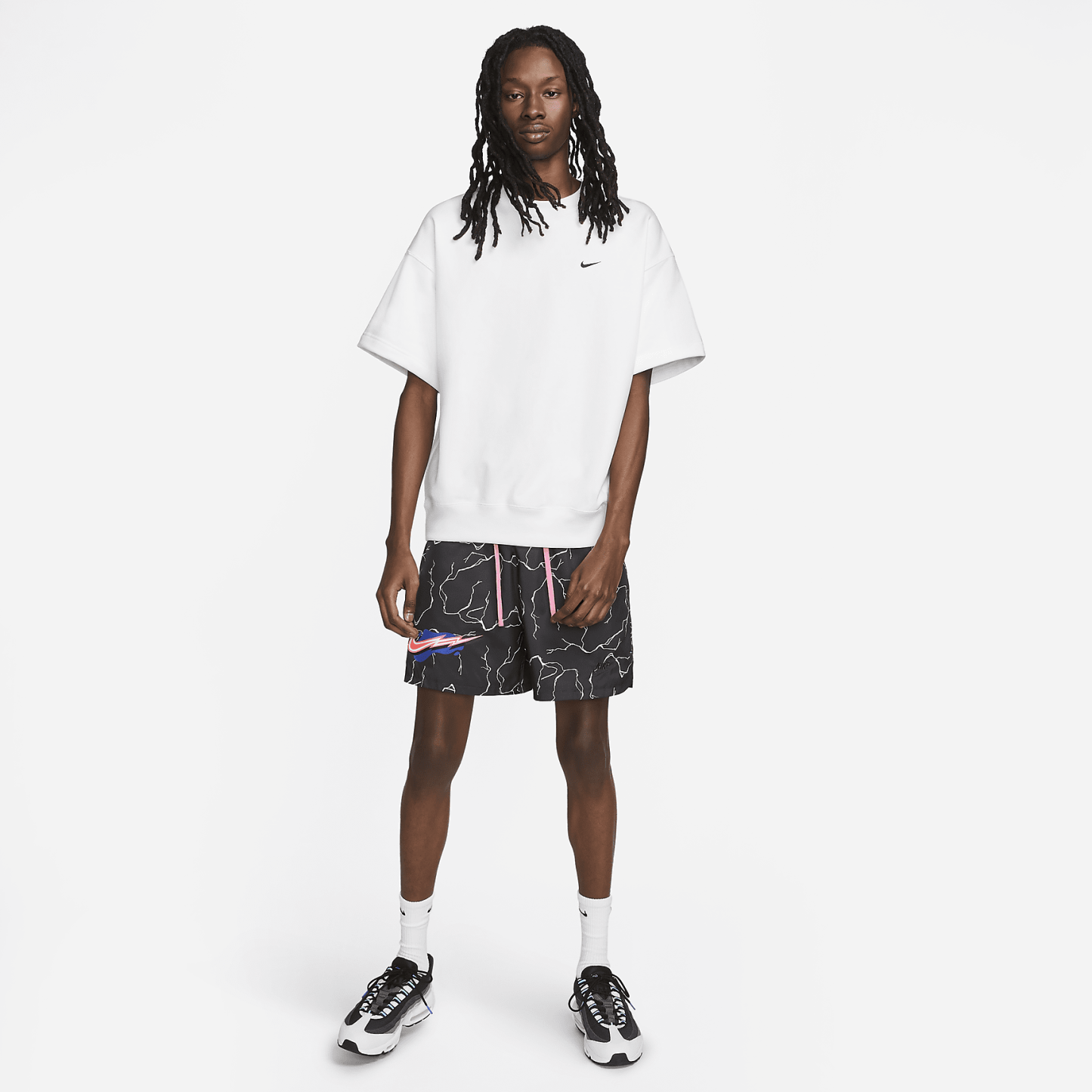 Solo Swoosh - Men's Short-Sleeve French Terry Top