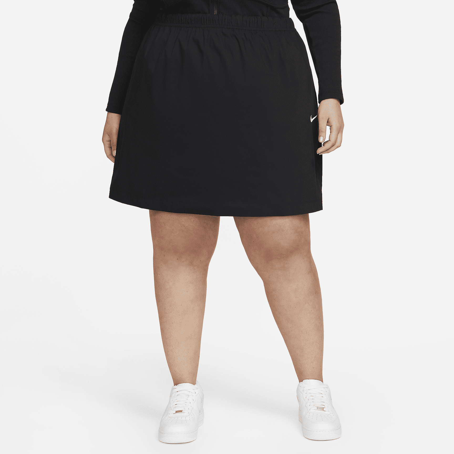 Sportswear Essential - Women's High-Waisted Woven Miniskirt (Plus Size)