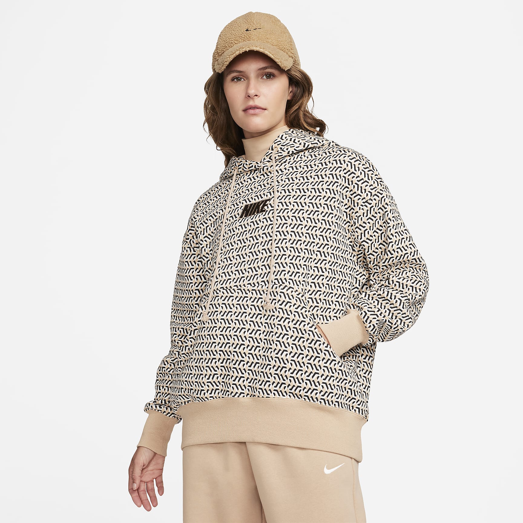 Sportswear Phoenix Fleece- Women's Oversized Pullover Hoodie