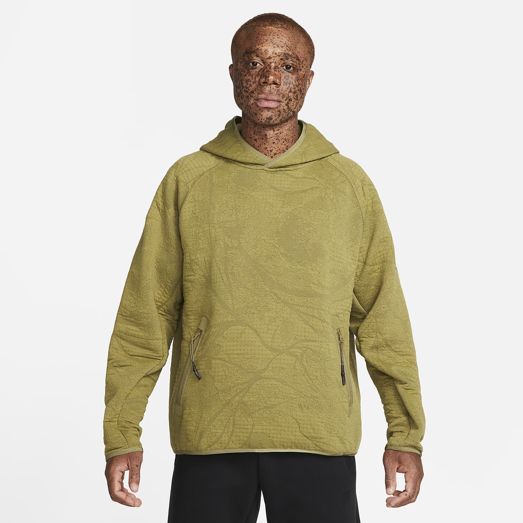 Sportswear Therma-FIT ADV Tech Pack - Men's Engineered Floral Pullover Hoodie