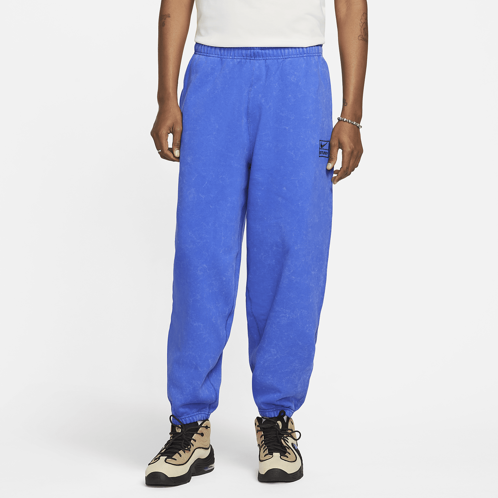 x StÃ¼ssy - Acid-Washed Fleece Pants