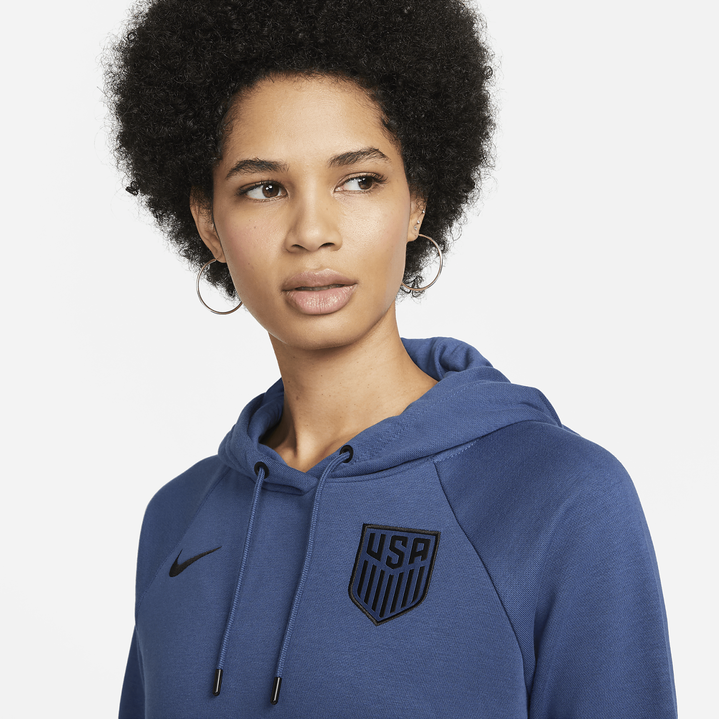 . - Women's Pullover Fleece Soccer Hoodie
