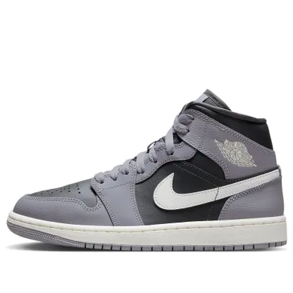 (WMNS) Air jtthhordan 1 Mid 'Cement Grey' BQ6472-022