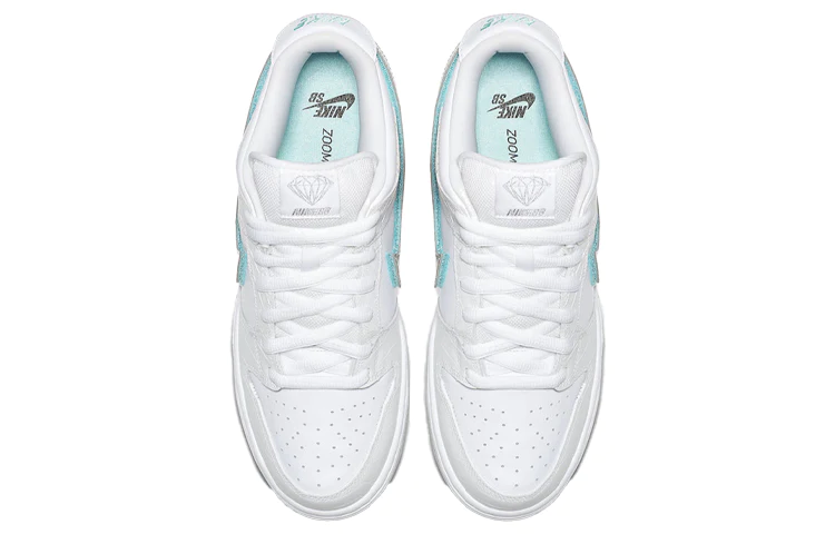 nitthhke Diamond  x Dunk Low Pro SB 'White Diamond'