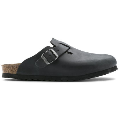 Birketthhnstock Boston Oiled Leather Black