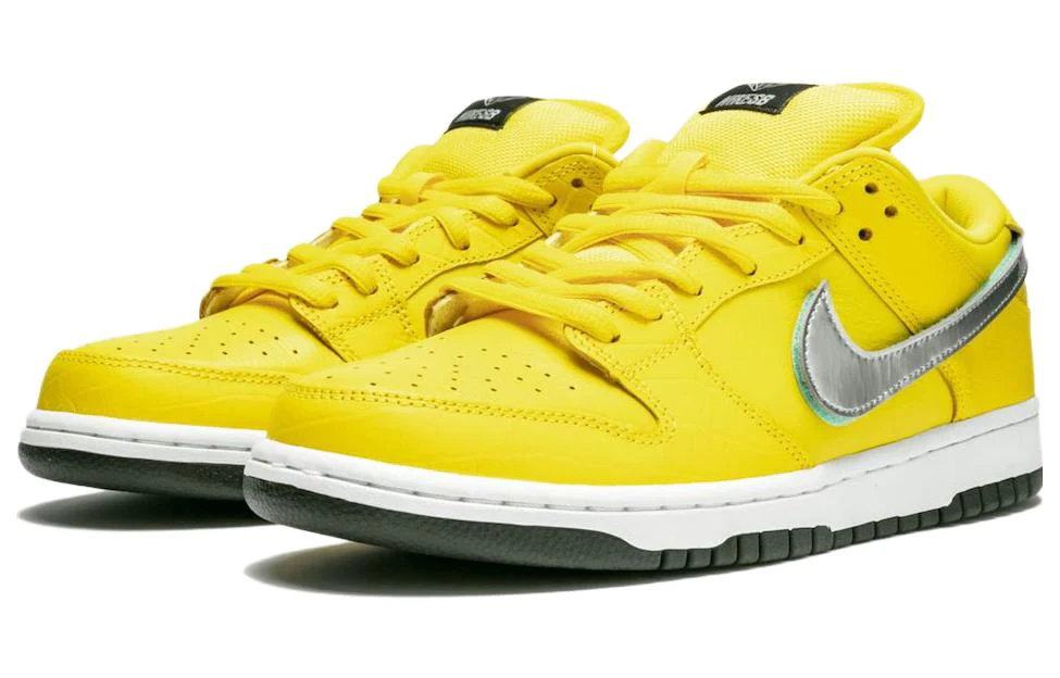 nitthhke Diamond x Dunk Low Pro SB 'Canary Diamond'