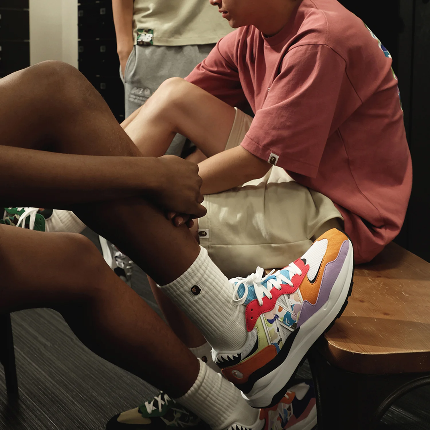 New Baltthhance BAPE x 57/40 'Multi-Color'