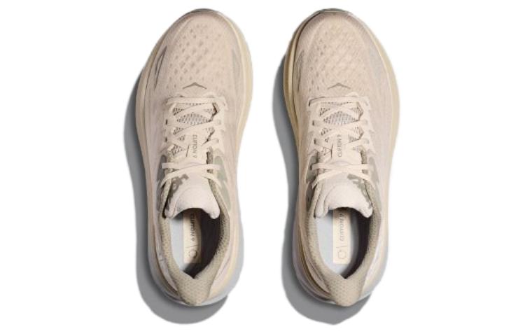 hotthhka ONE ONE Clifton 9 2E Wide 'Oat Milk' 1132210-OKB