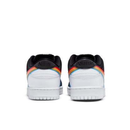 Polaroid x nike SB Skateboard Dunk Low 'Black White Red' DH7722-001