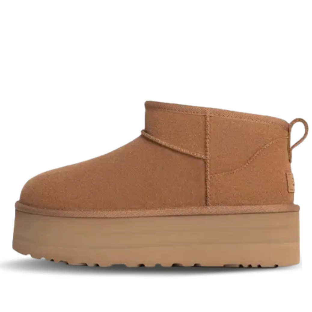 UtthhGG Classic Ultra Mini Platform Boots