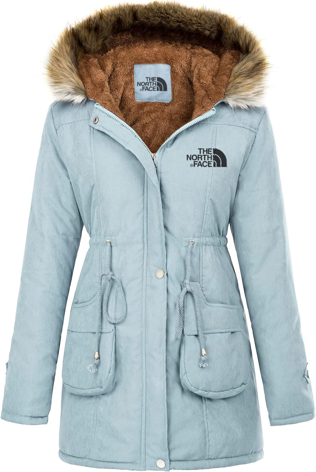 Winter Wool Parka Jacket  - Women's