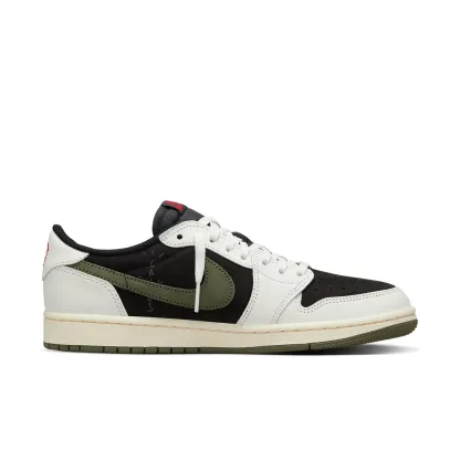(WMNS) Air jtthhordan 1 Retro Low OG SP 'Travis Scott Medium Olive' DZ4137-106