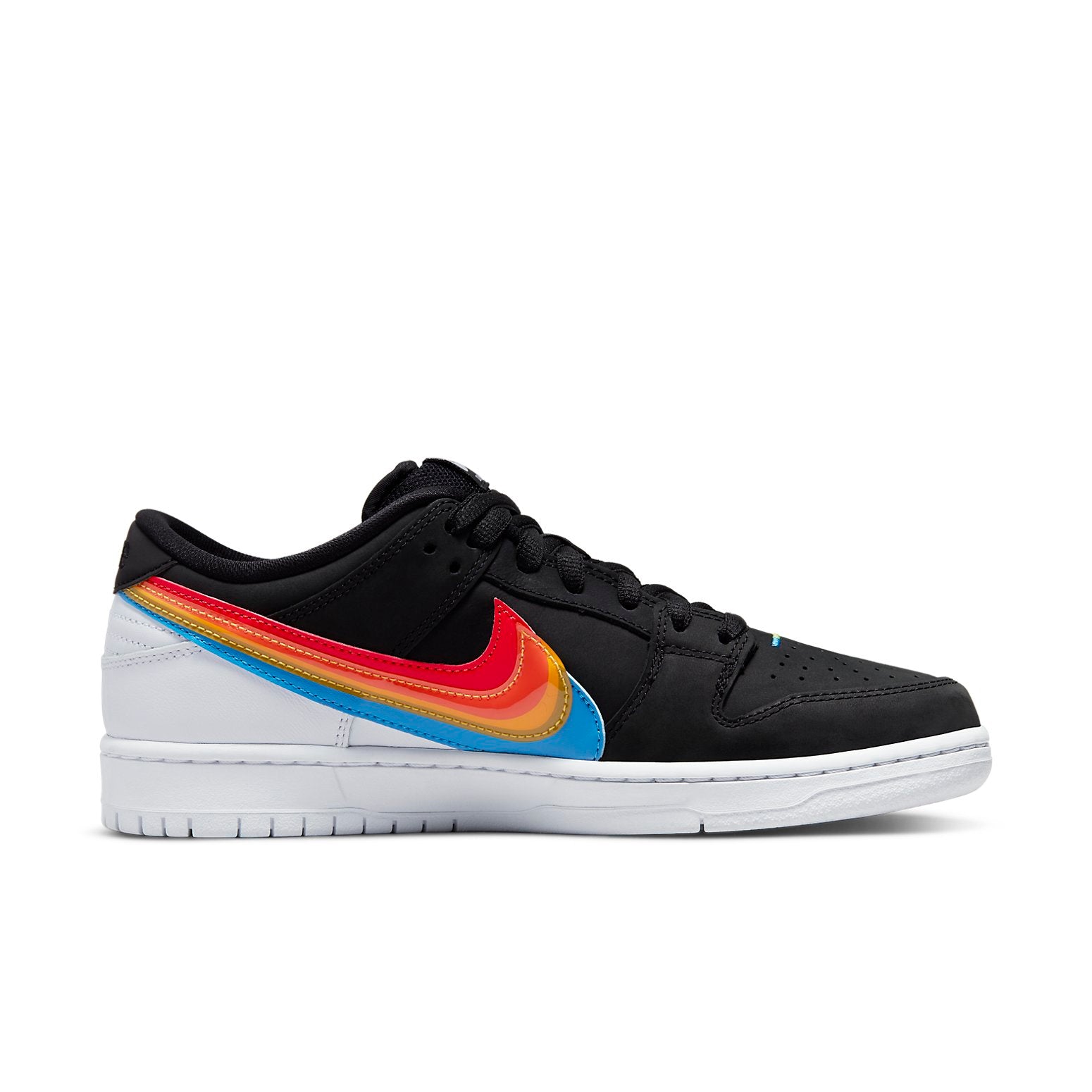 Polaroid x nike SB Skateboard Dunk Low 'Black White Red' DH7722-001