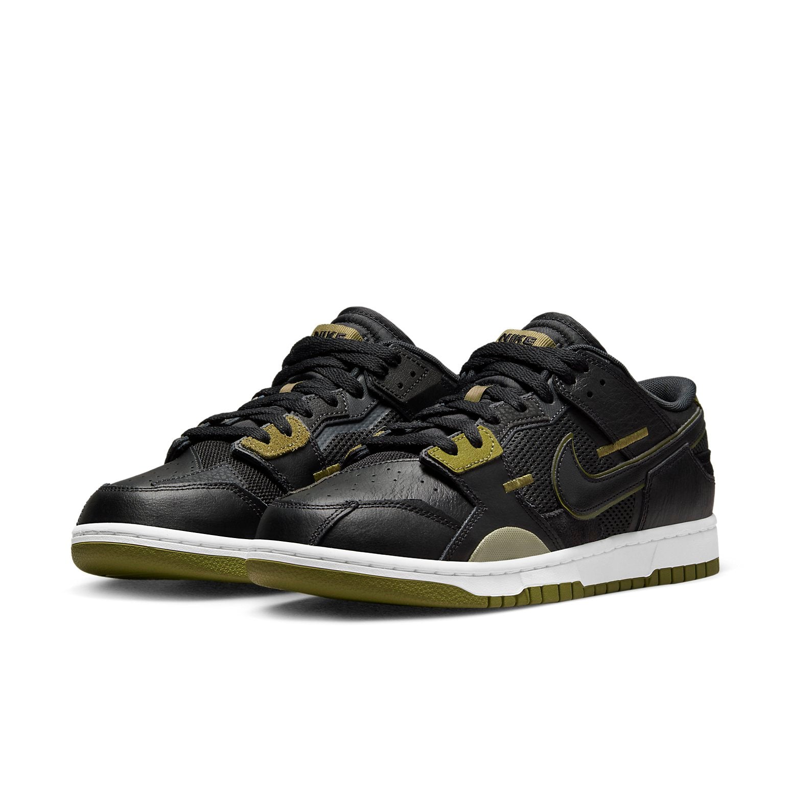 nike Dunk Low Scrap 'Black Green' DM0128-001