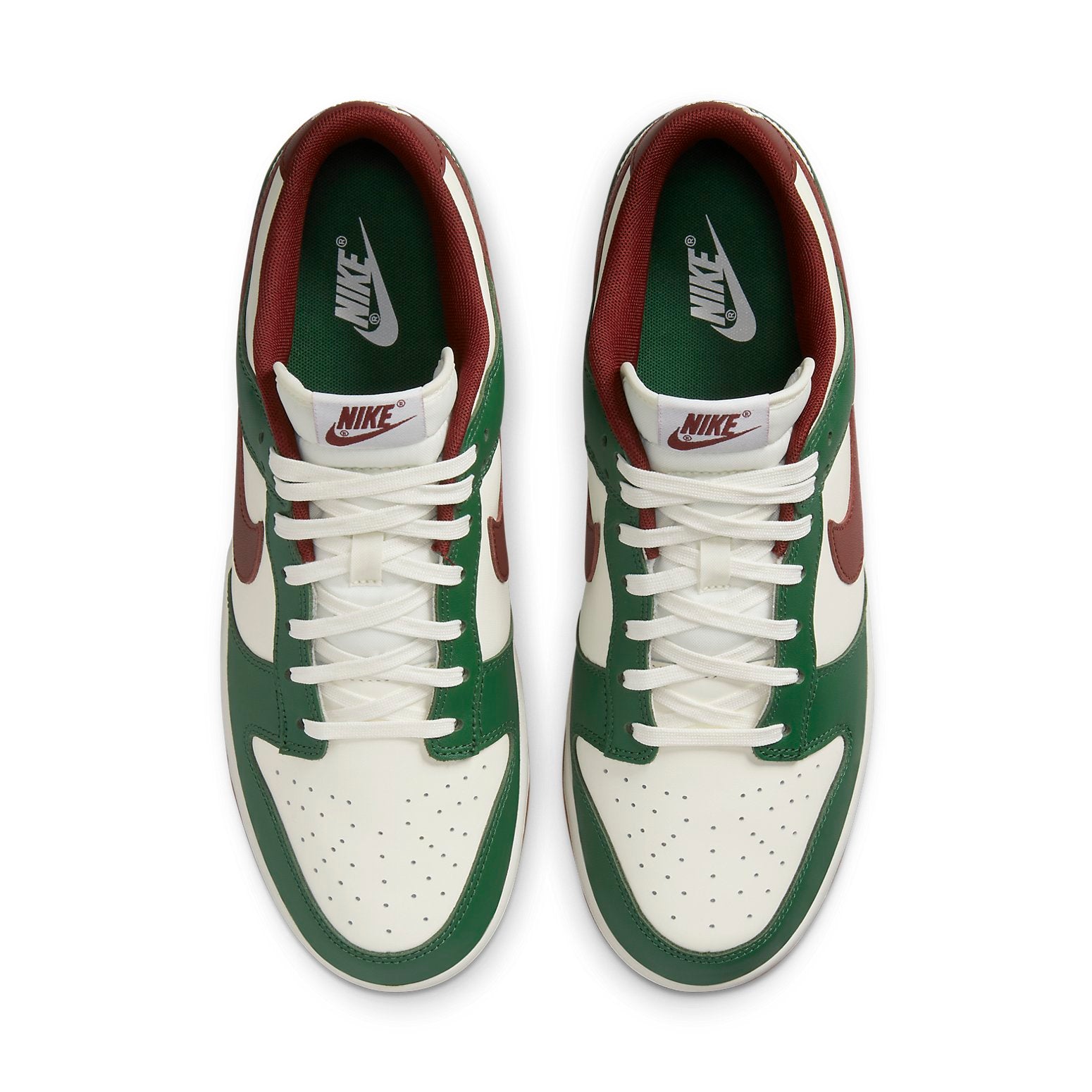nike Dunk Low 'Gorge Green Team Red' FB7160-161