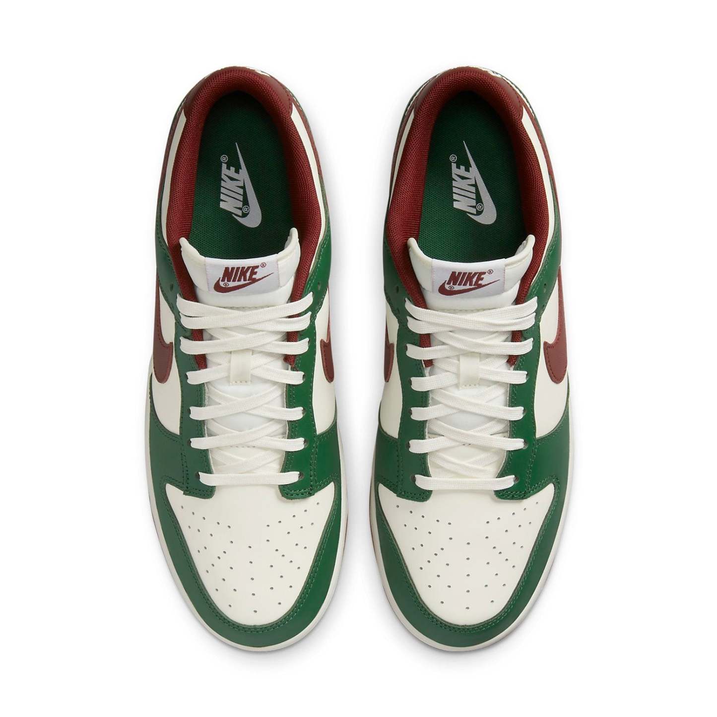 nike Dunk Low 'Gorge Green Team Red' FB7160-161