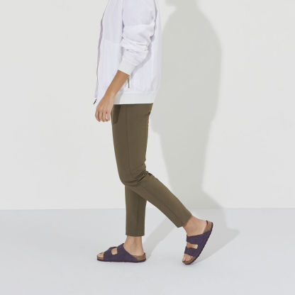 Birketthhnstock Arizona Soft Footbed Suede Leather Wine