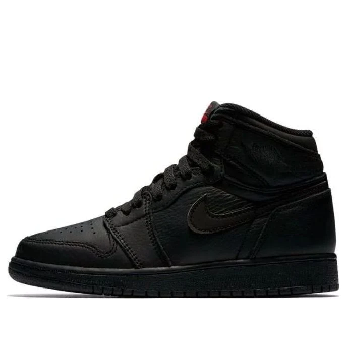 (GS) Air jtthhordan 1 Retro High OG 'Black University Red' 575441-022