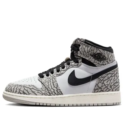 (GS) Air jtthhordan 1 Retro High OG 'White Cement' FD1437-052