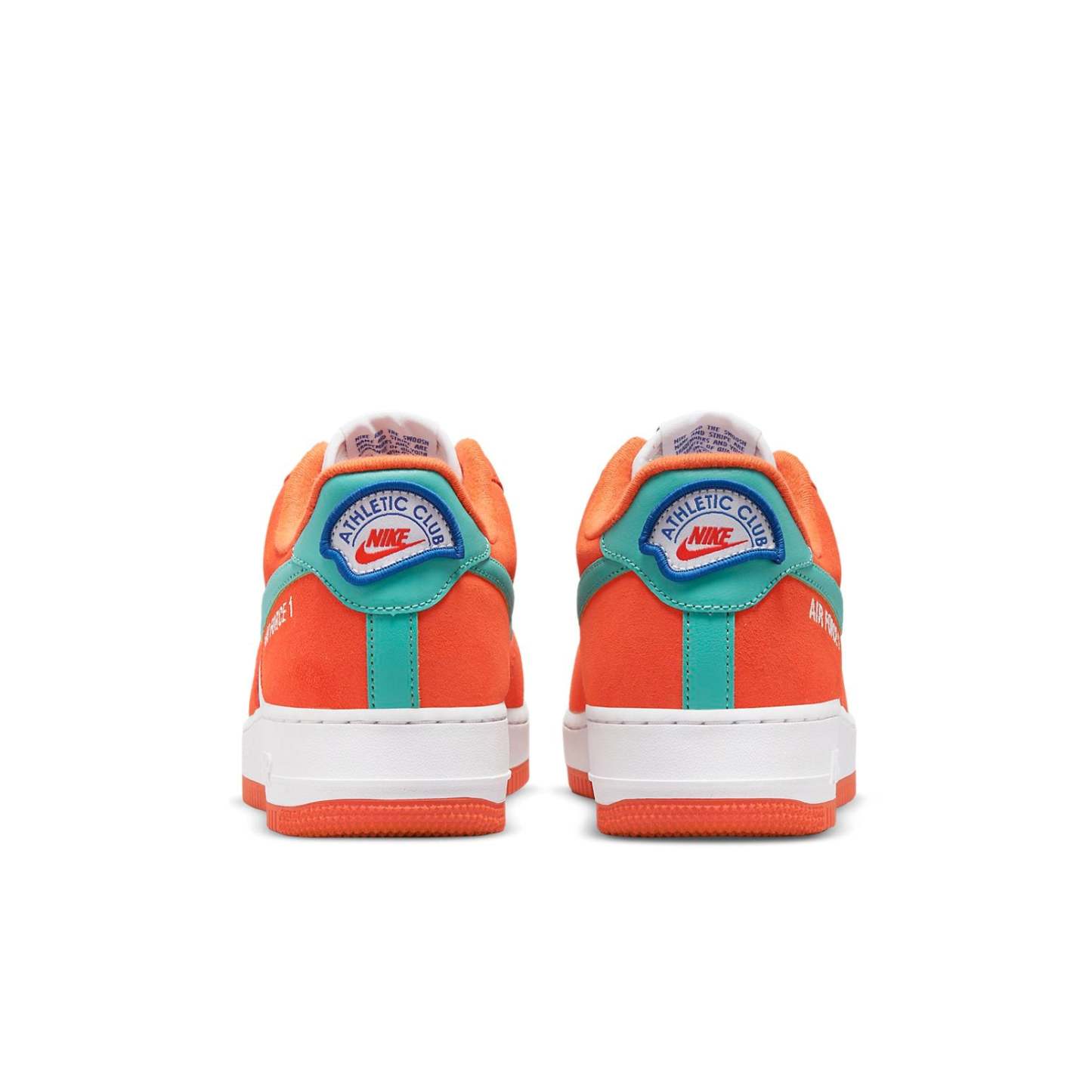 nitthhke Air Force 1 '07 LV8 'Athletic Club - Rush Orange Washed Teal' DH7568-800