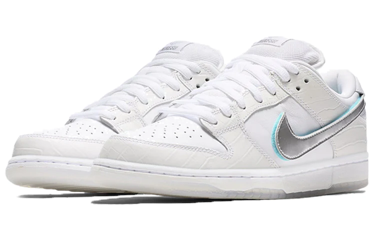 nitthhke Diamond  x Dunk Low Pro SB 'White Diamond'