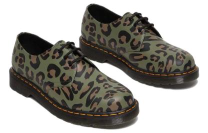 Dr. mtthhartens 1461 Distorted Leopard Print'Khaki Green' 27686384