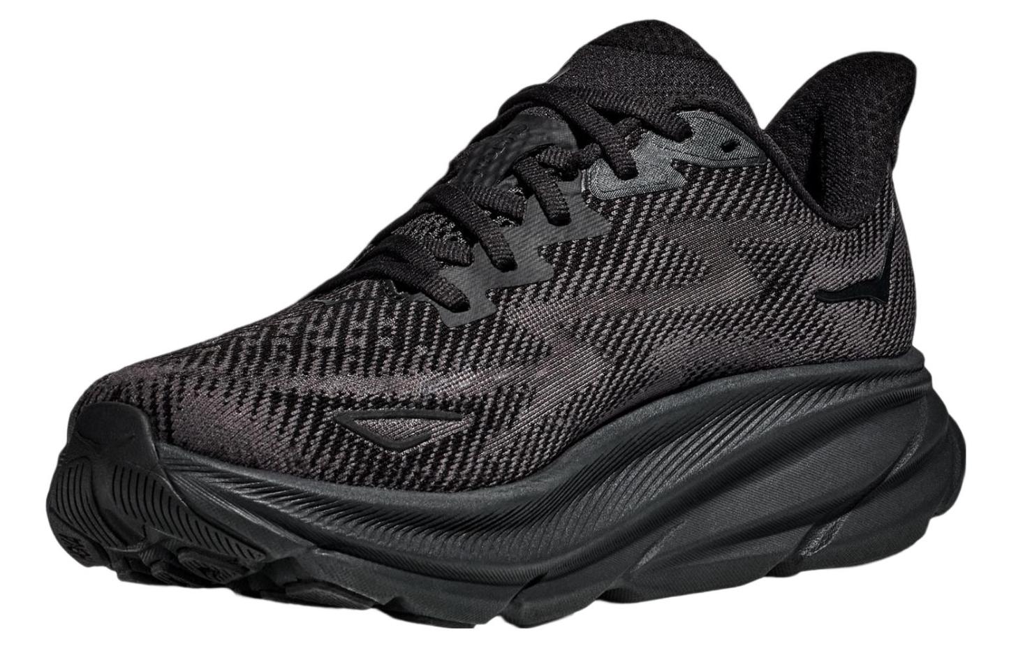 hoka ONE ONE Clifton 9 Wide 'Triple Black' 1132210-BBLC