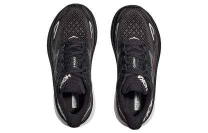 hoka ONE ONE Clifton 9 2E Wide 'Black White' 1132210-BWHT