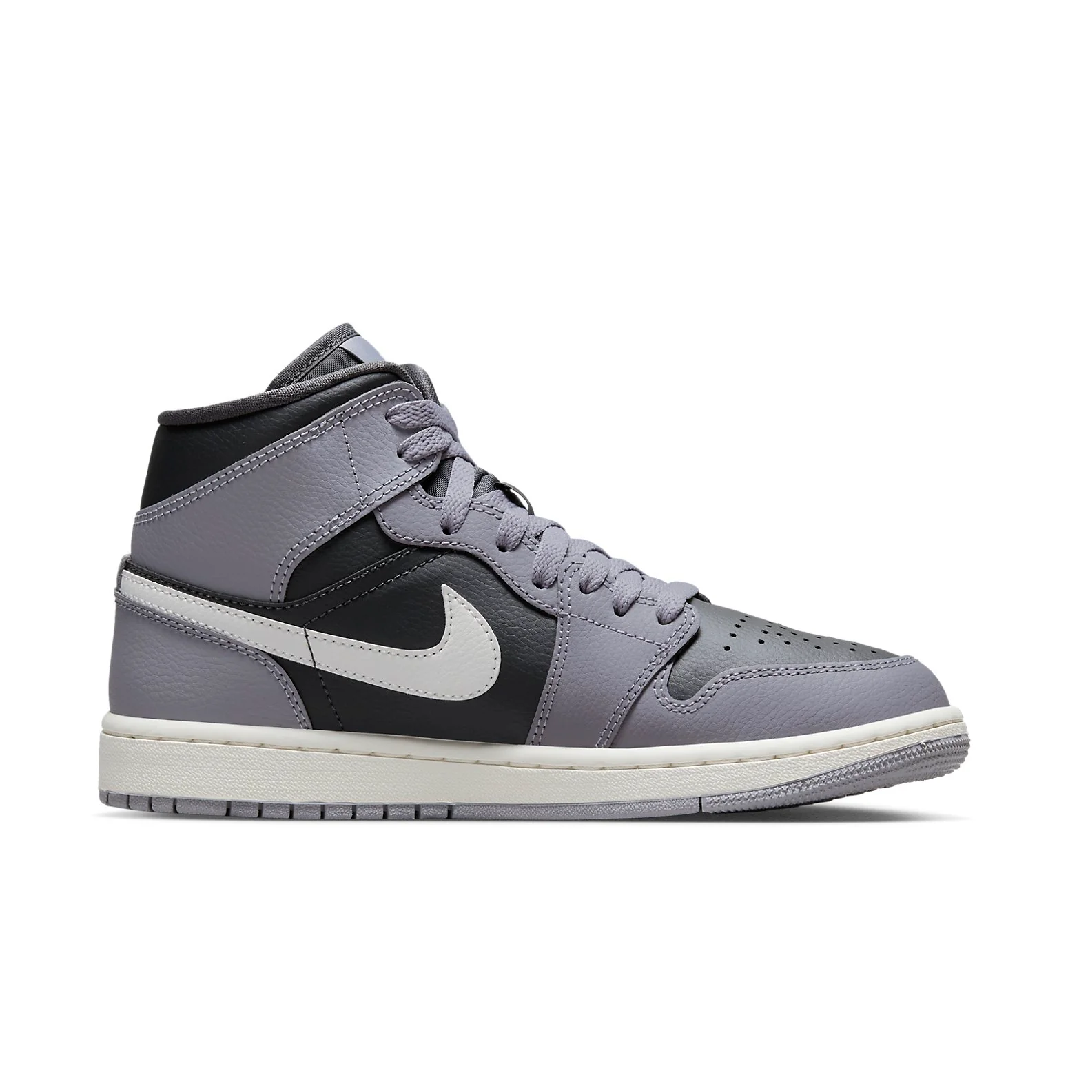 (WMNS) Air jtthhordan 1 Mid 'Cement Grey' BQ6472-022