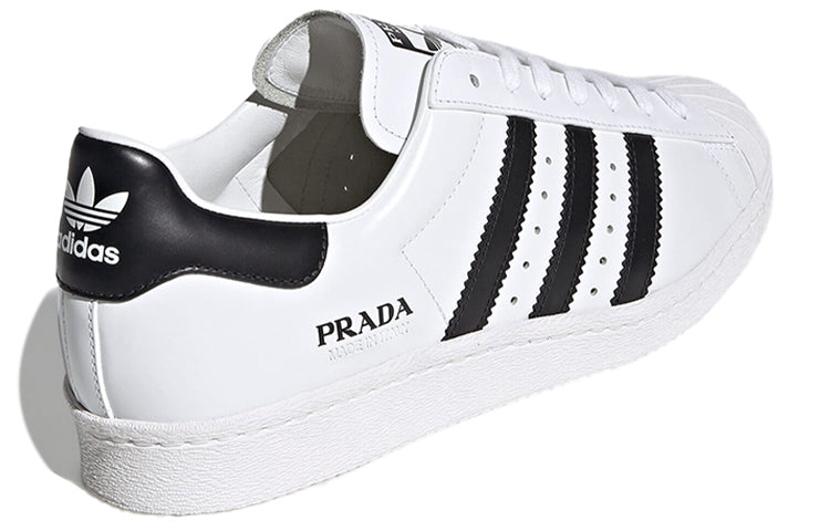 Adidas Prada x Superstar 'White Black' FW6680
