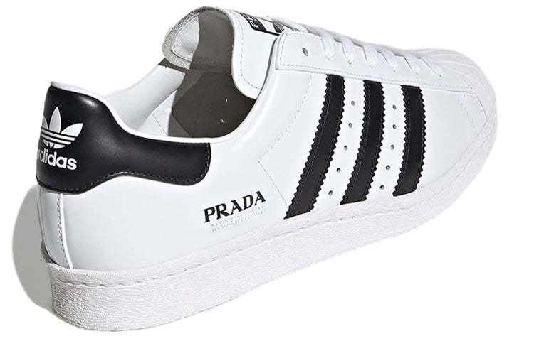 Adidas Prada x Superstar 'White Black' FW6680