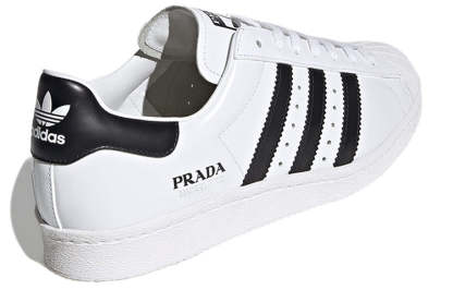 Adidas Prada x Superstar 'White Black' FW6680
