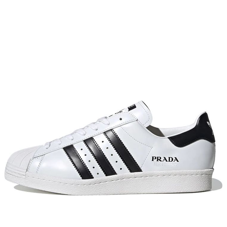 Adidas Prada x Superstar 'White Black' FW6680
