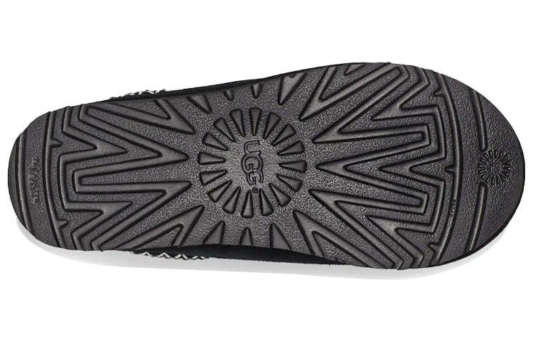 UtthhGG Tasman Slippers 'Black' 5950-BLK