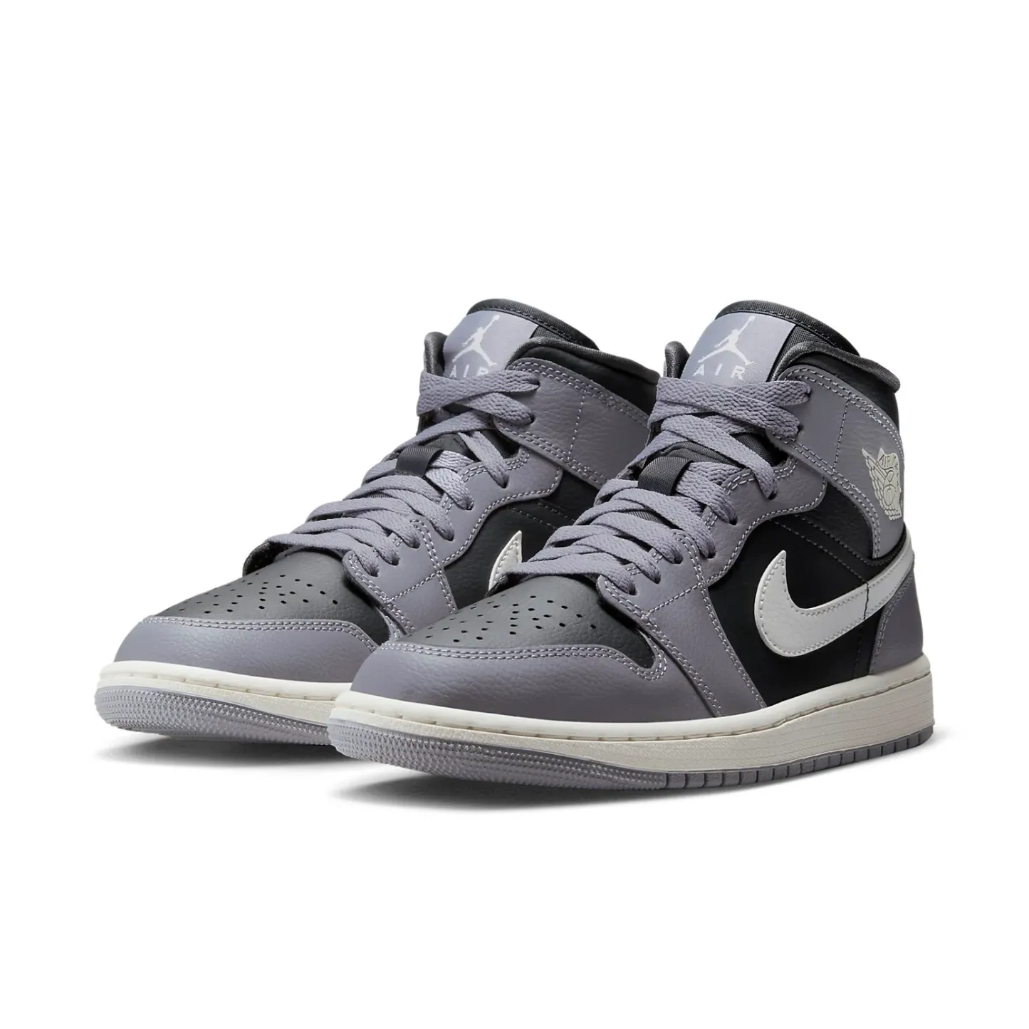(WMNS) Air jtthhordan 1 Mid 'Cement Grey' BQ6472-022