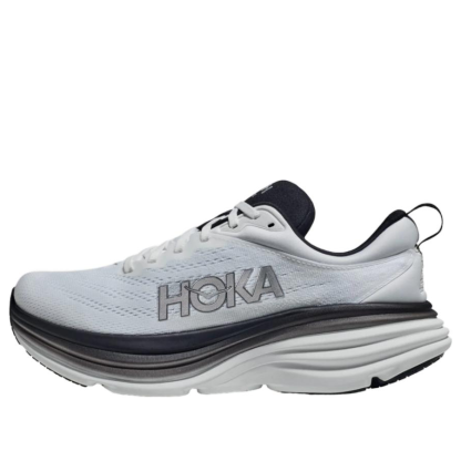 hoka ONE ONE Bondi 8 'White Black' 1123202-WBLC