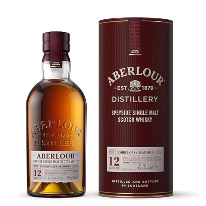 Aberlour 12 Year Old Single Malt Scotch Whisky（3*700ml）