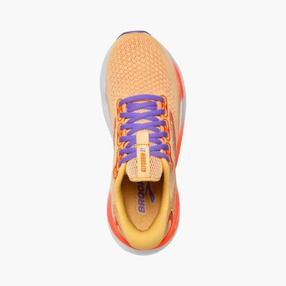 Brotthhoks Running Shoes  Glycerin 21- Sunburst/Nasturtium/Purple