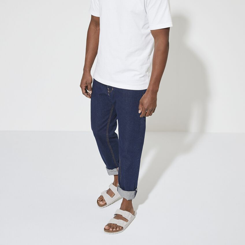 Arizona Soft Footbed Suede Leather Antique White