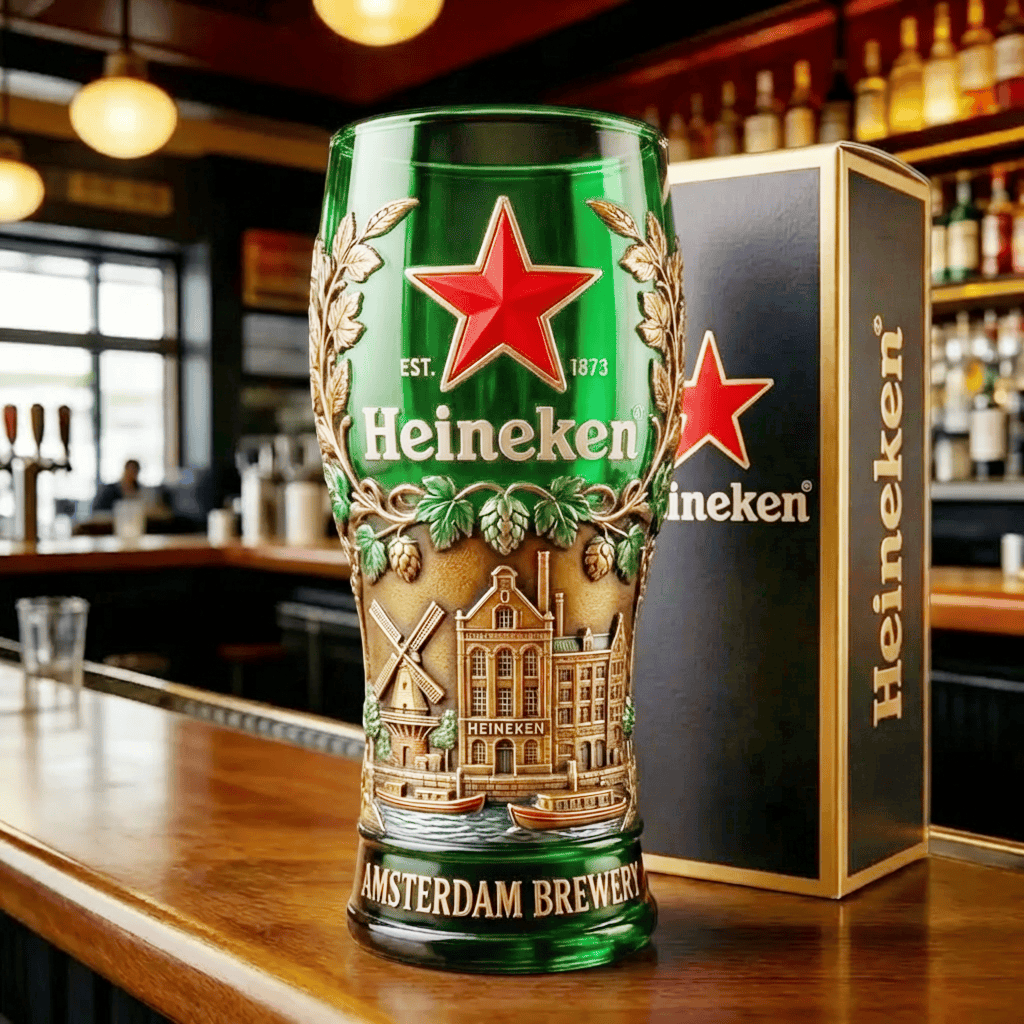 The Heineken 1873 Heritage Glass