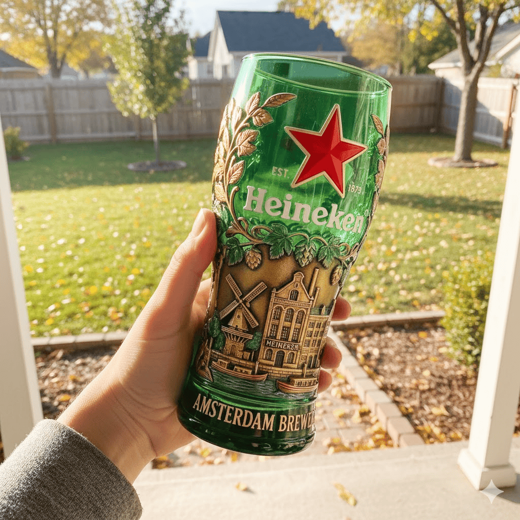 The Heineken 1873 Heritage Glass