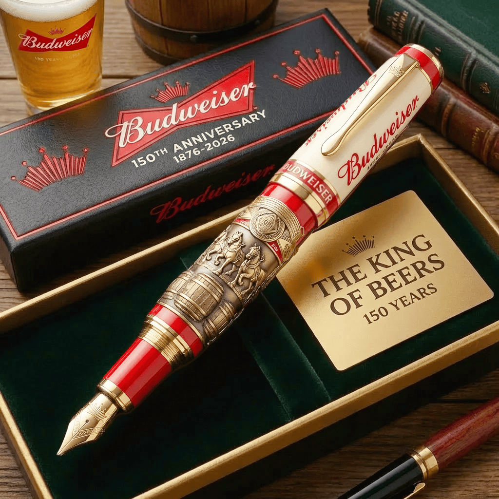 The Budweiser 150th Anniversary Edition Fountain Pen