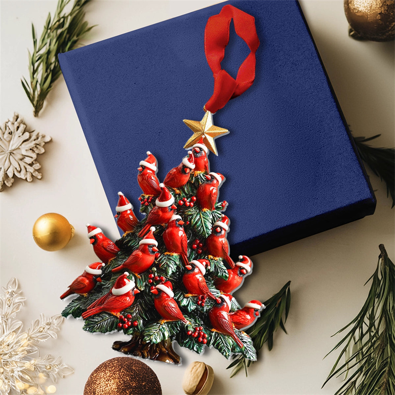 Cardinal Christmas Tree