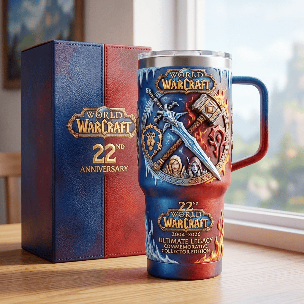 World of Warcraft 22nd Anniversary Tumbler