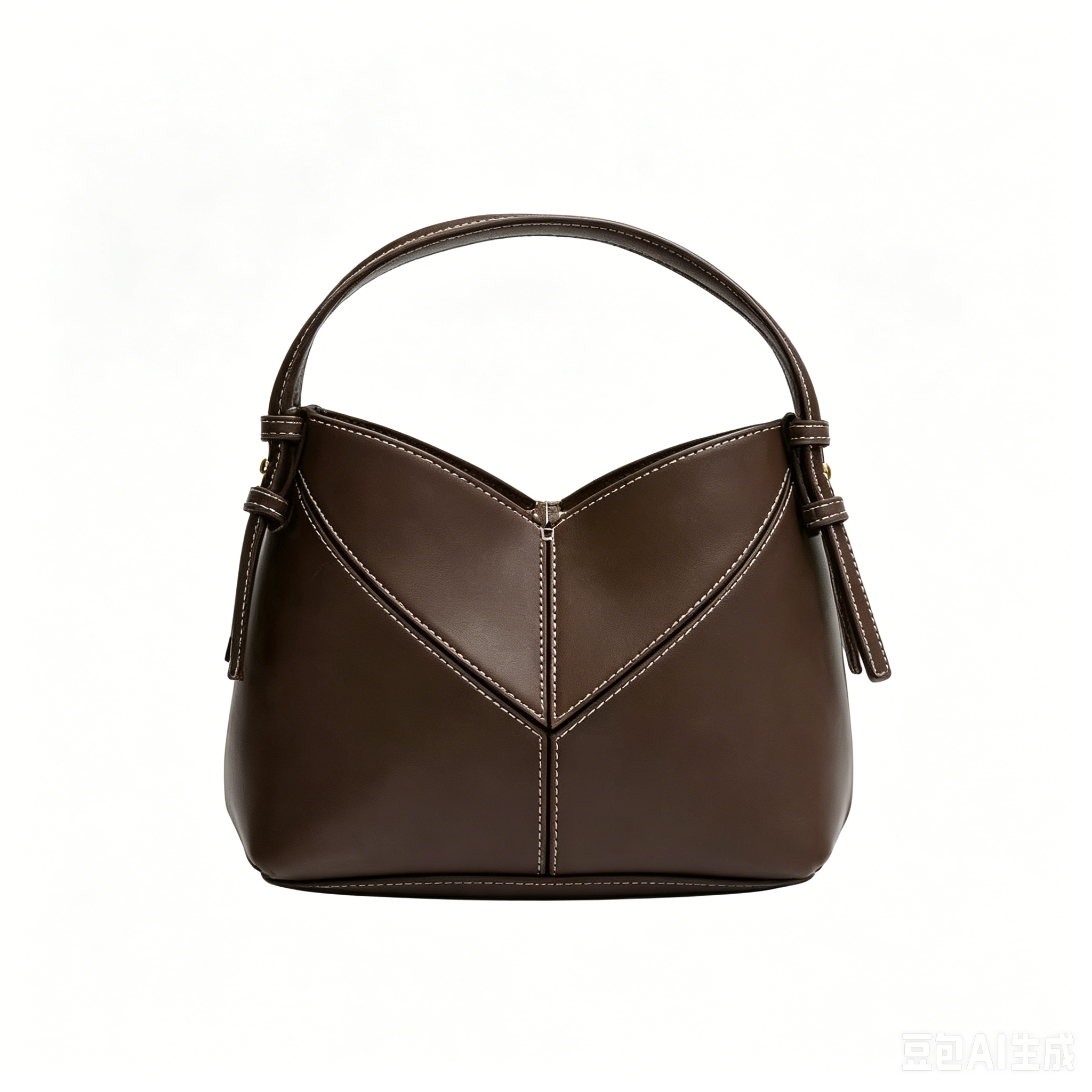 MINI SEAM DETAIL BUCKET BAG
