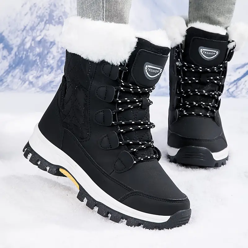 Women's Soft Comfortable Warm Velvet Casual Snow Boots
