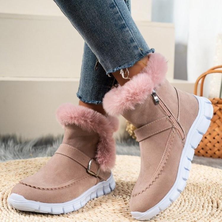 🔥Last Day Promotion 50% OFF - Women's Wool Warm Orthopedic Snow Boots