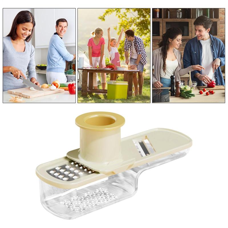 🥗 Multifunctional garlic grinder and professional slicer, easy to use and clean 🧊